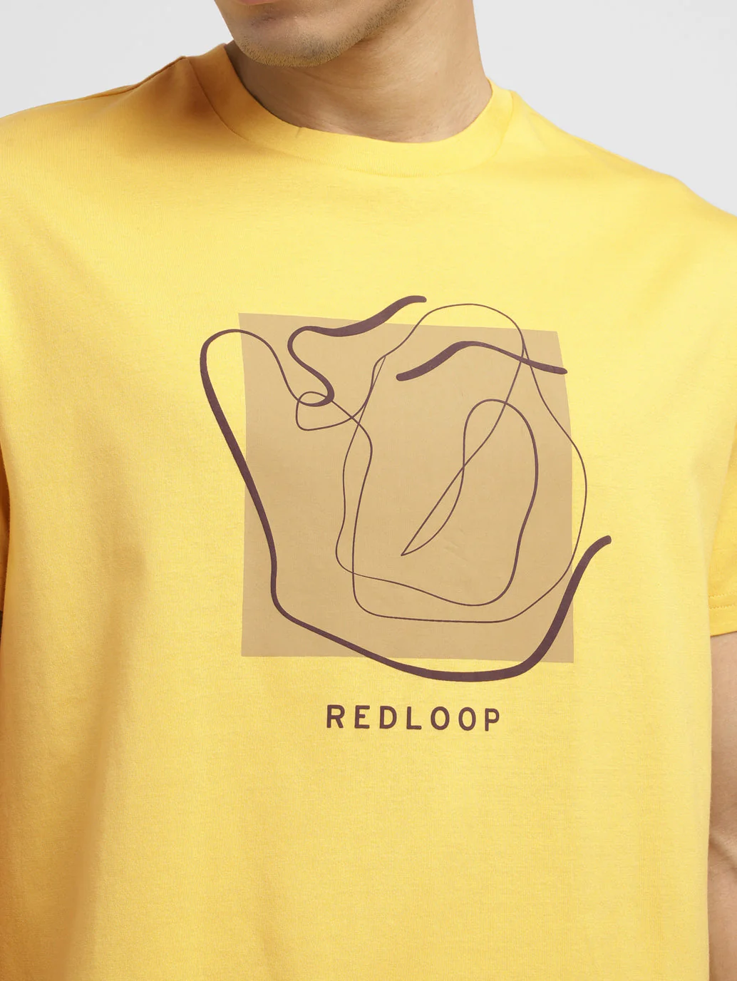 Men's Redloop Graphic Slim Fit T-shirt - Image 4