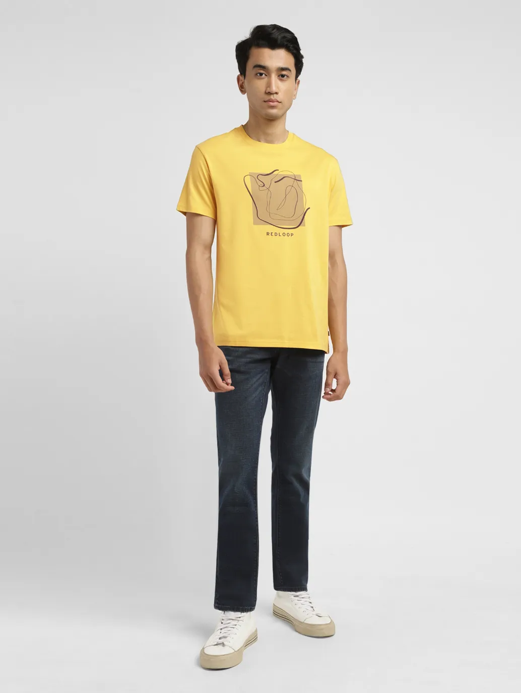 Men's Redloop Graphic Slim Fit T-shirt - Image 6