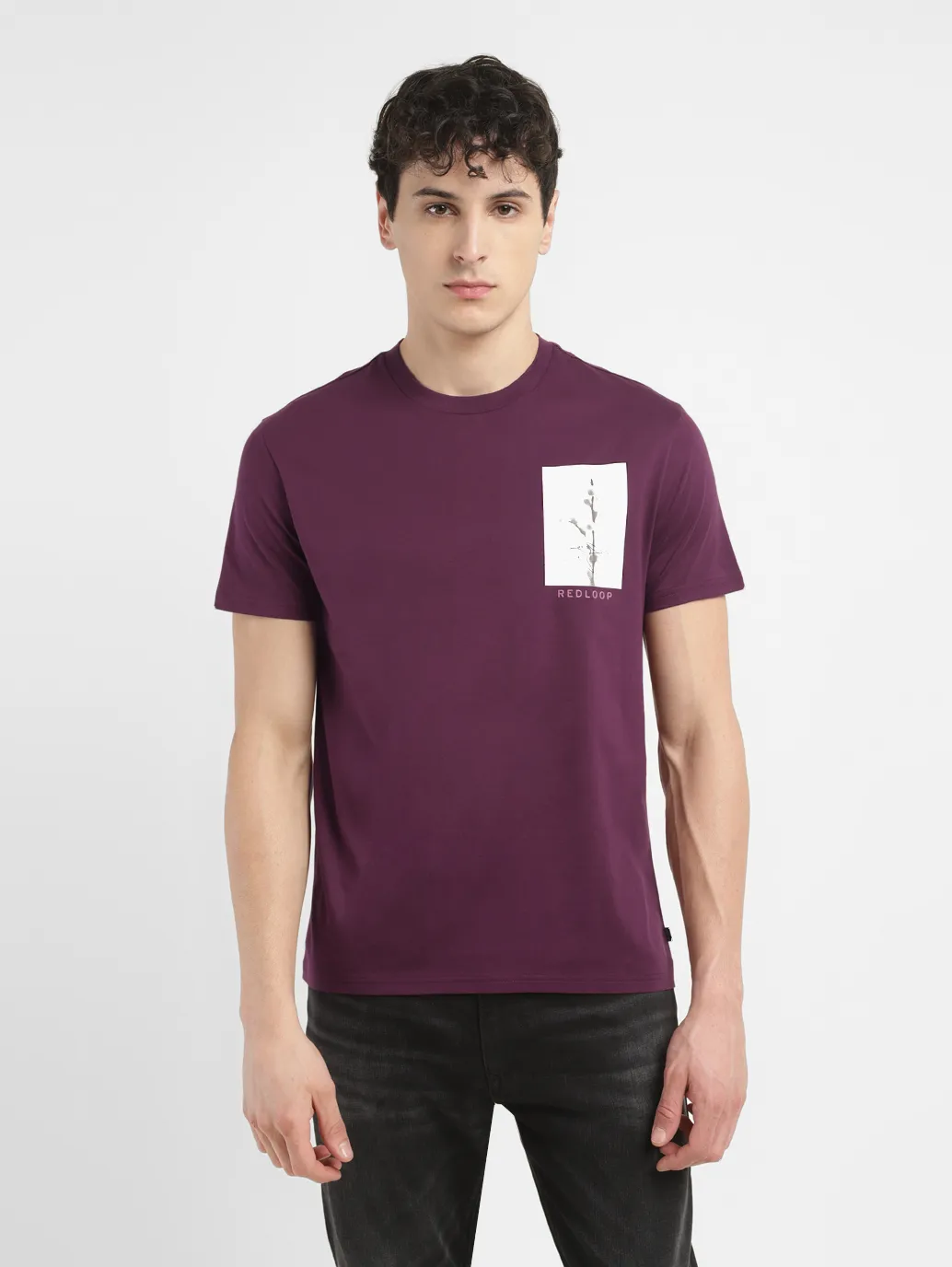 Men's Redloop Graphic Slim Fit T-shirt - Image 2