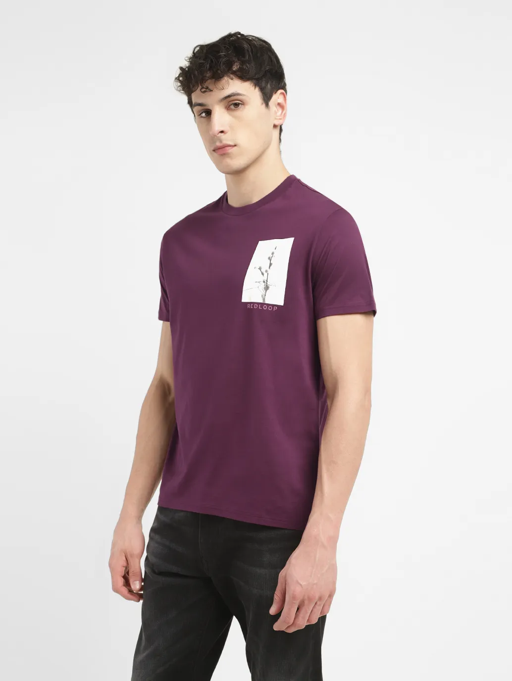 Men's Redloop Graphic Slim Fit T-shirt - Image 4