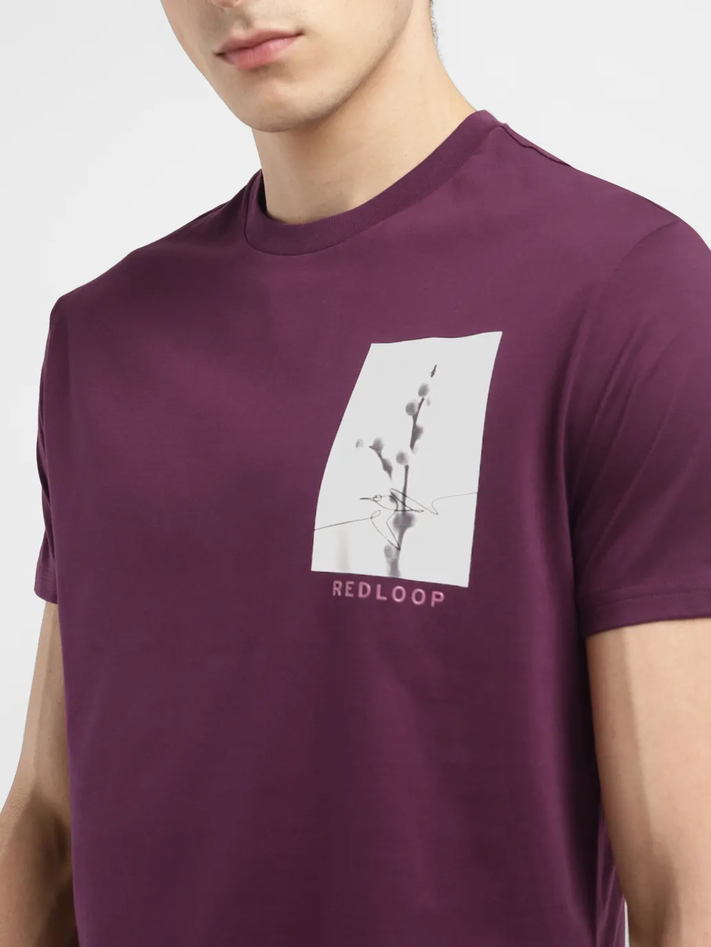 Men's Redloop Graphic Slim Fit T-shirt - Image 5