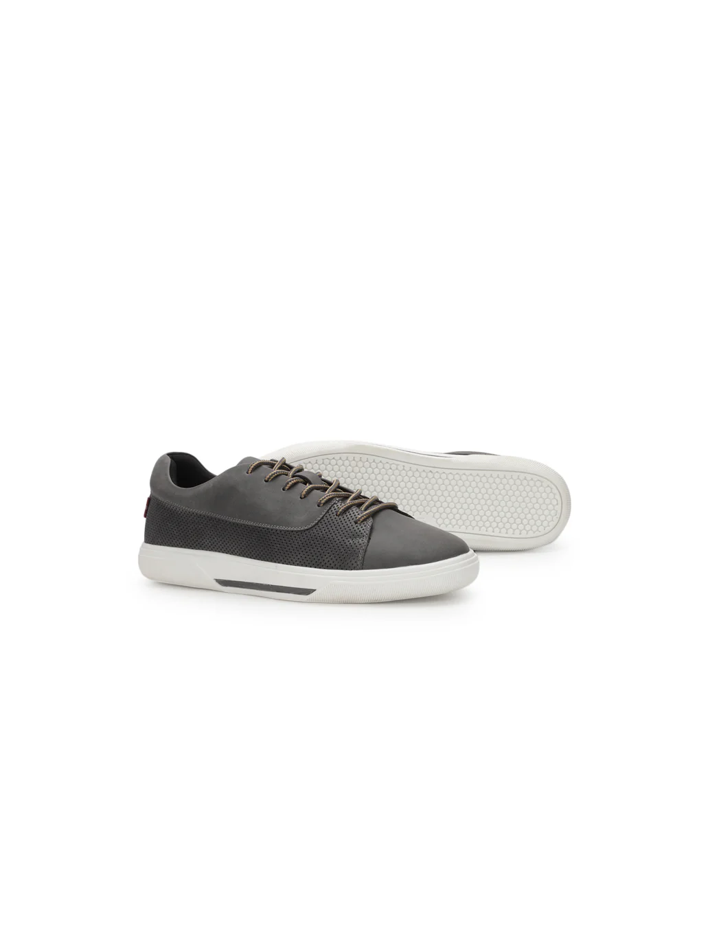 Men's Grey Casual Shoes - Image 4