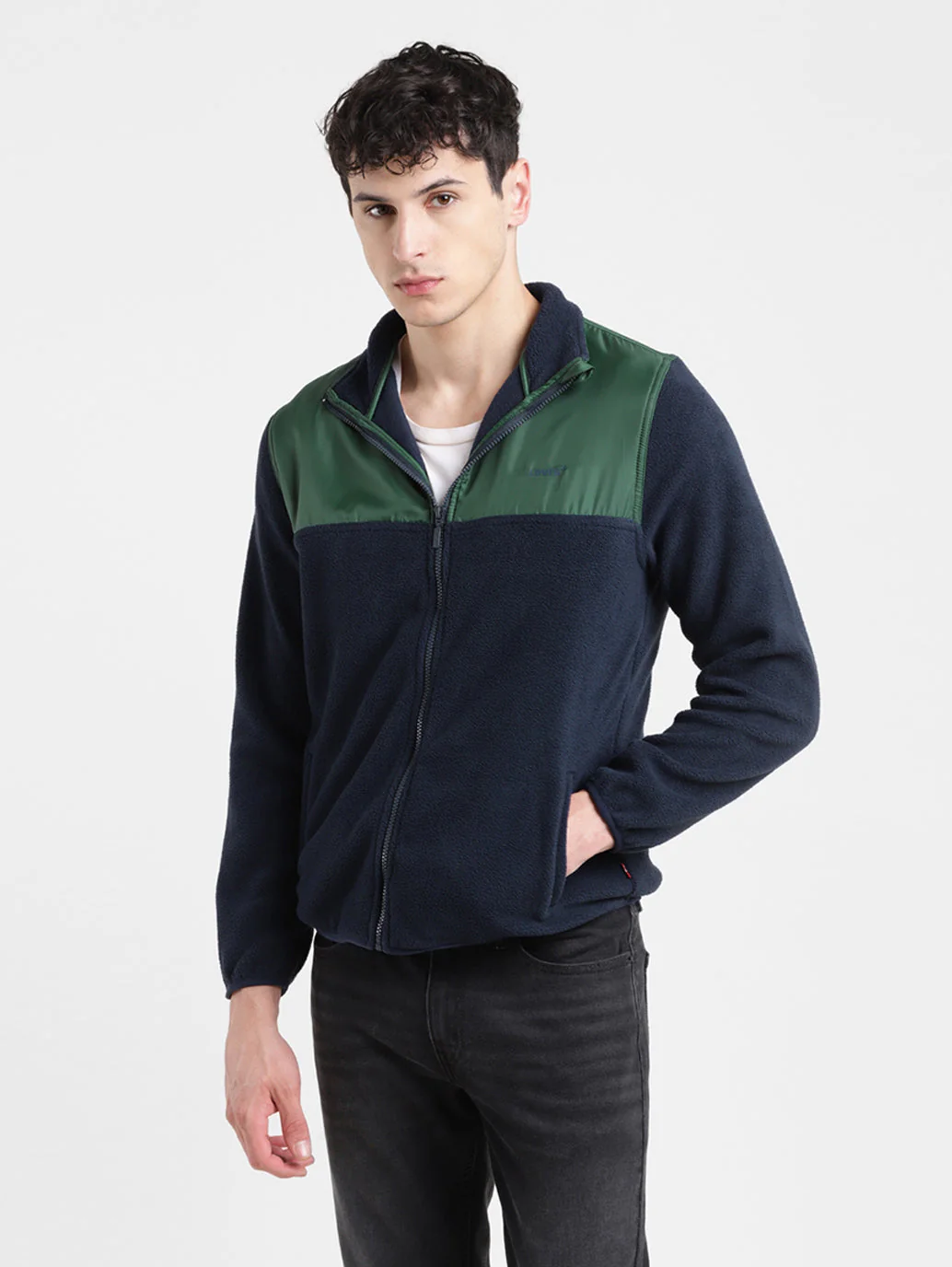 Men's Crew Neck Printed Jacket - Image 6