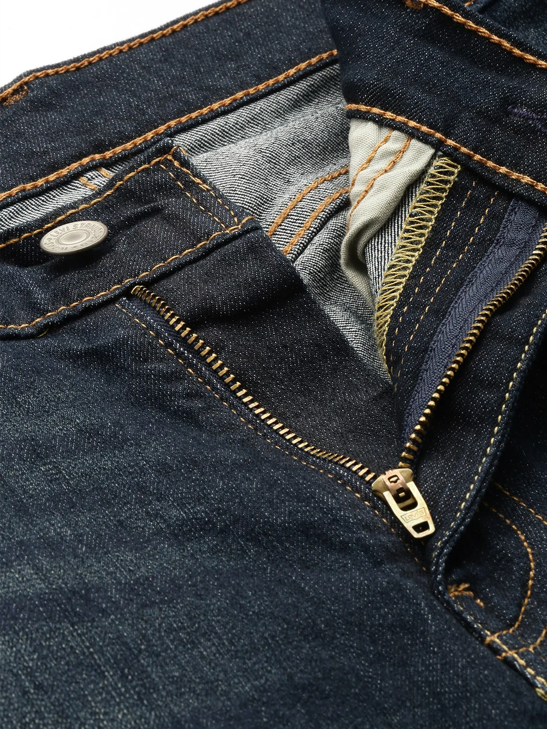 Men's 511 Blue Slim Fit Mid Rise Jeans - Image 5