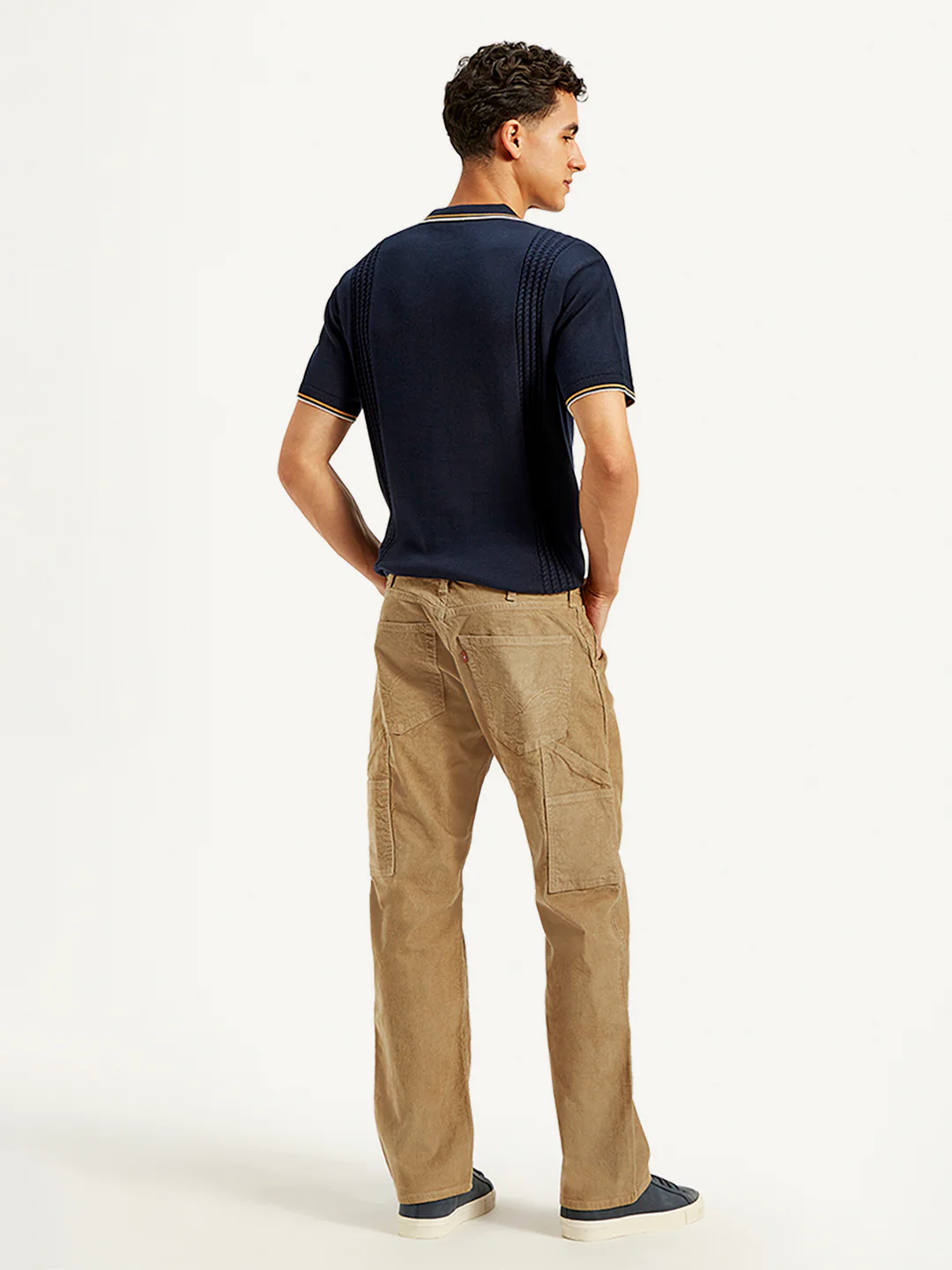 Men's 505 Khaki Straight Fit Corduroy Utility Pants - Image 5