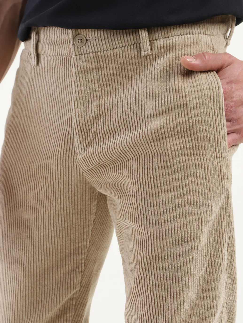 Men's Khaki Slim Fit Chinos - Image 8