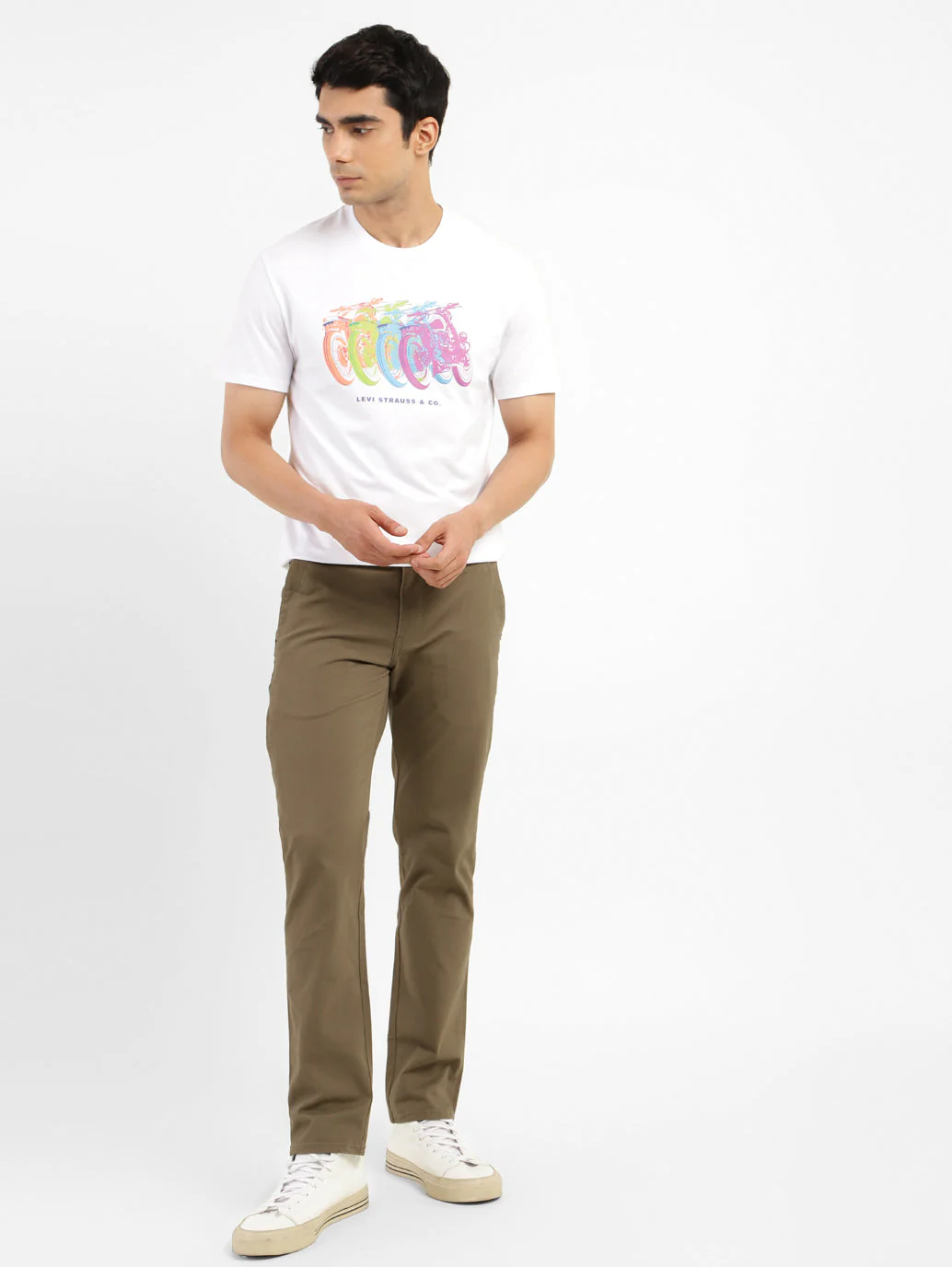 Men's Slim Fit Trousers - Image 2