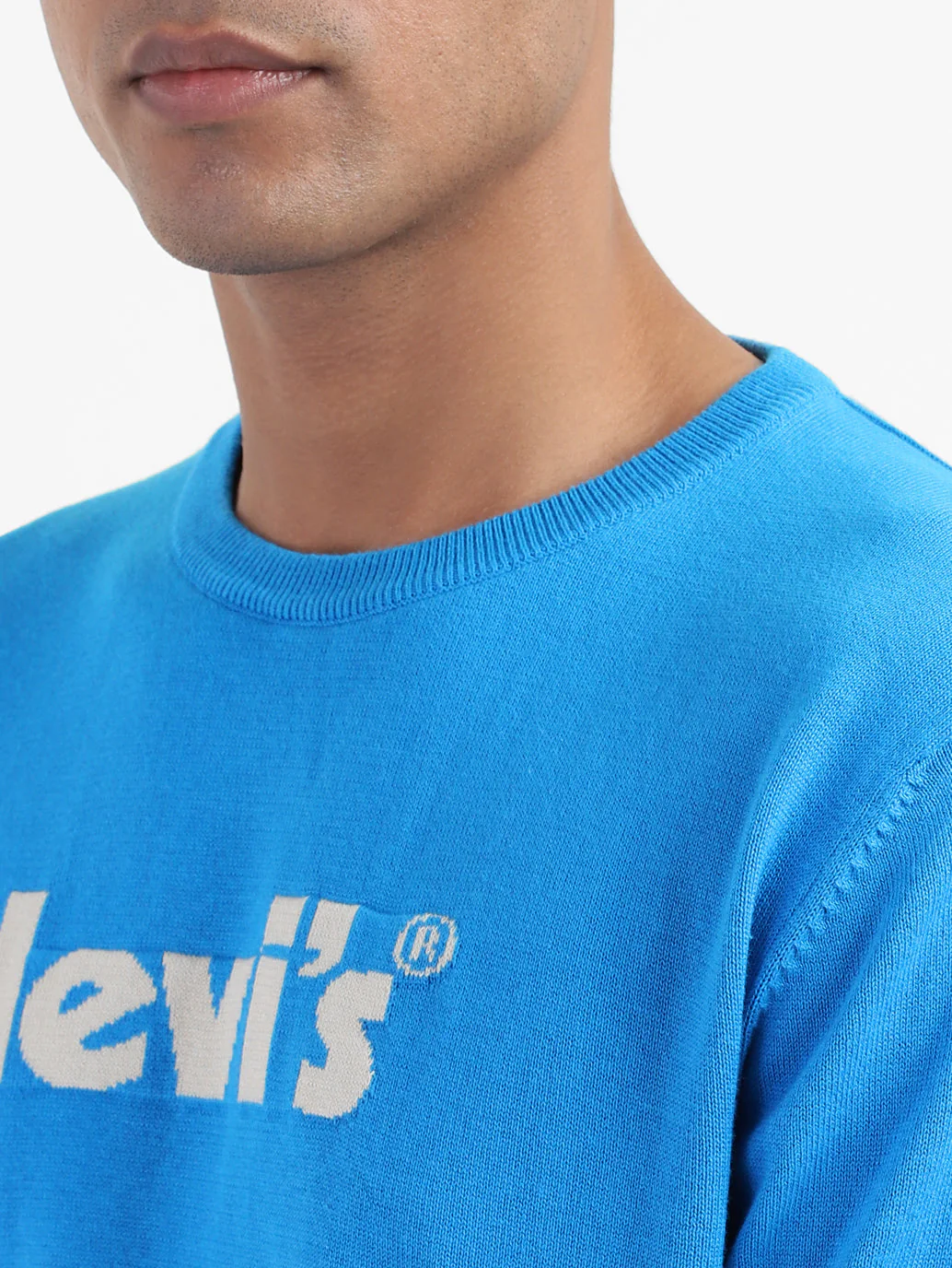 Men's Brand Logo Crew Neck Sweater - Image 5