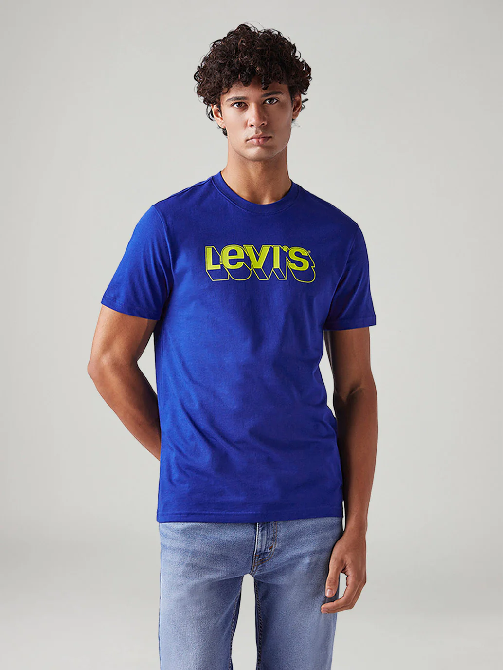 Men's Logo Printed Slim Fit T-Shirt - Image 2