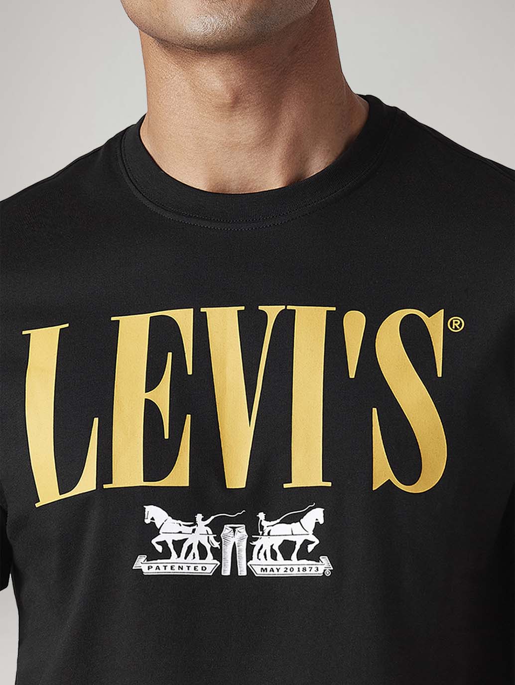 Men's Logo Printed Slim Fit T-Shirt - Image 4
