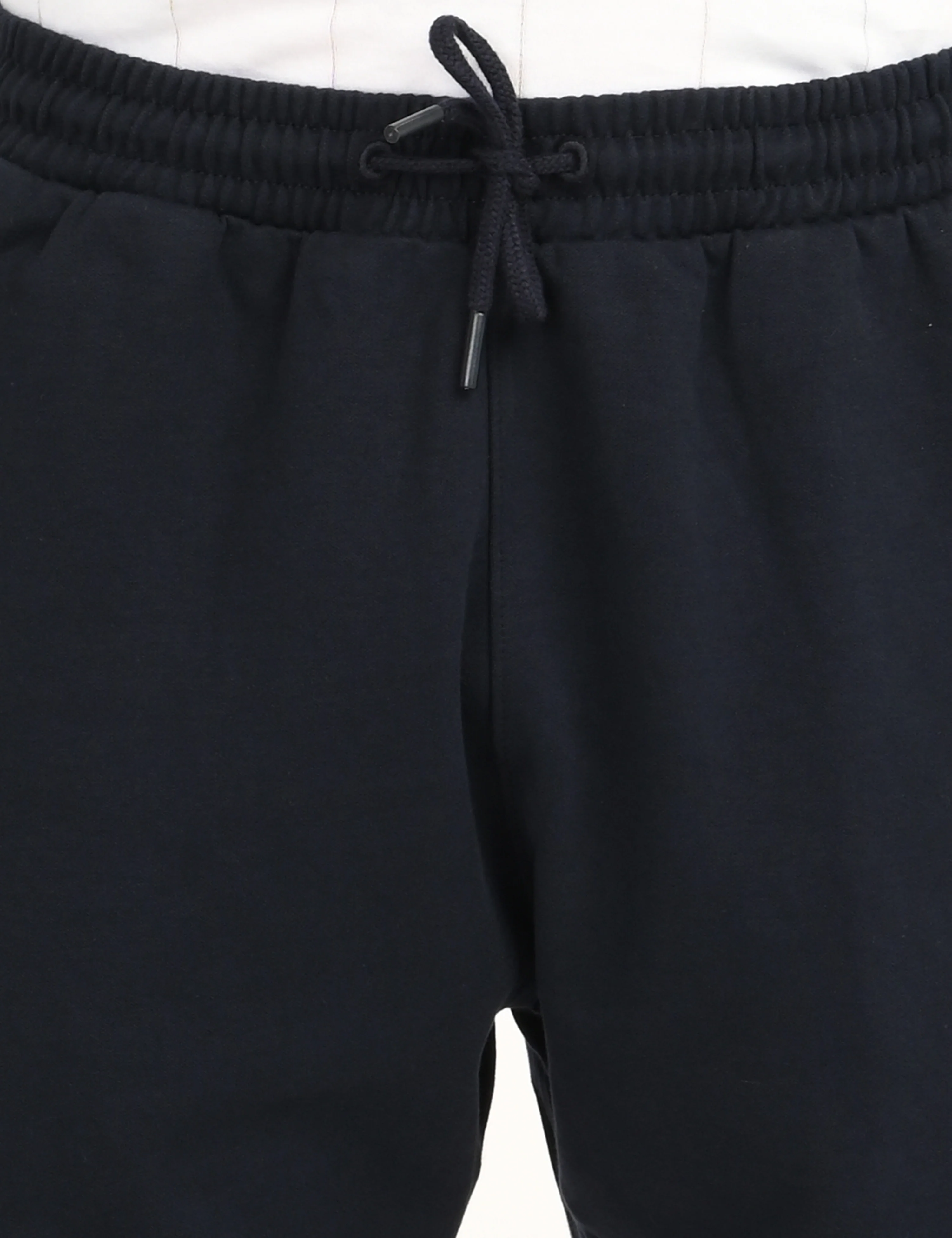 Men's Navy Regular Fit Shorts - Image 5