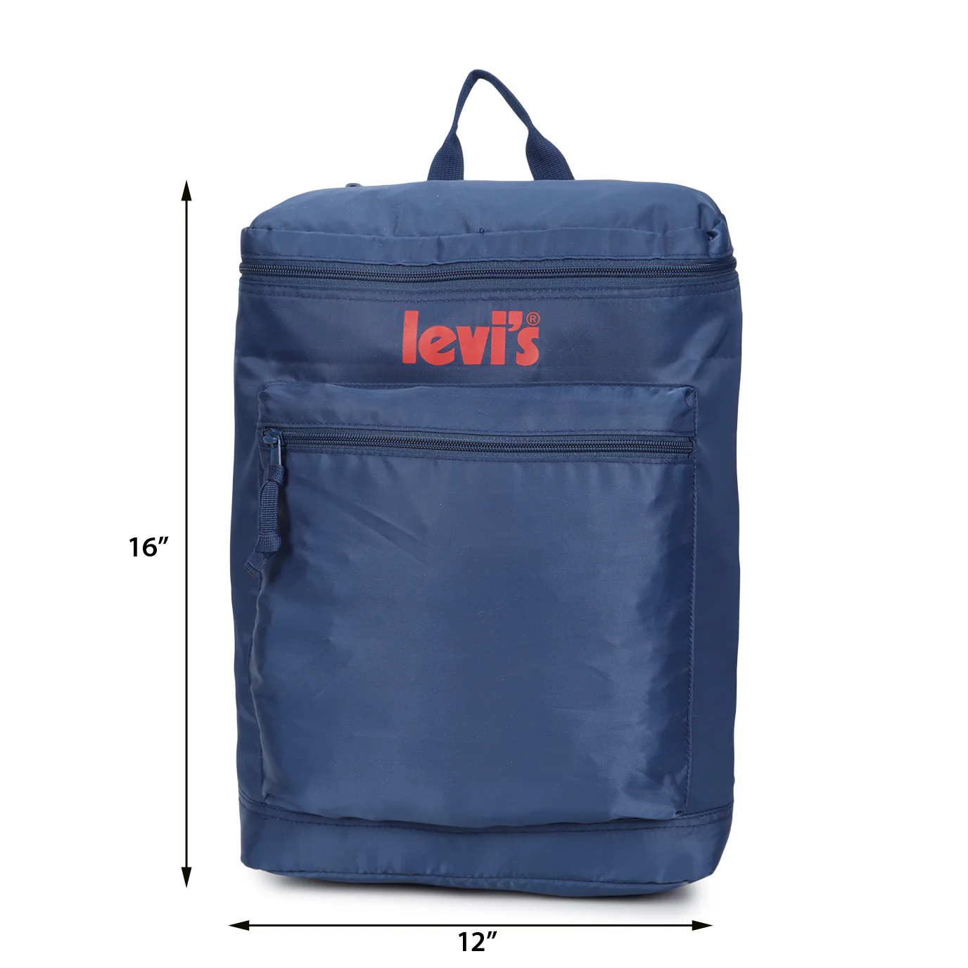Men's Navy Solid Rucksack - Image 9
