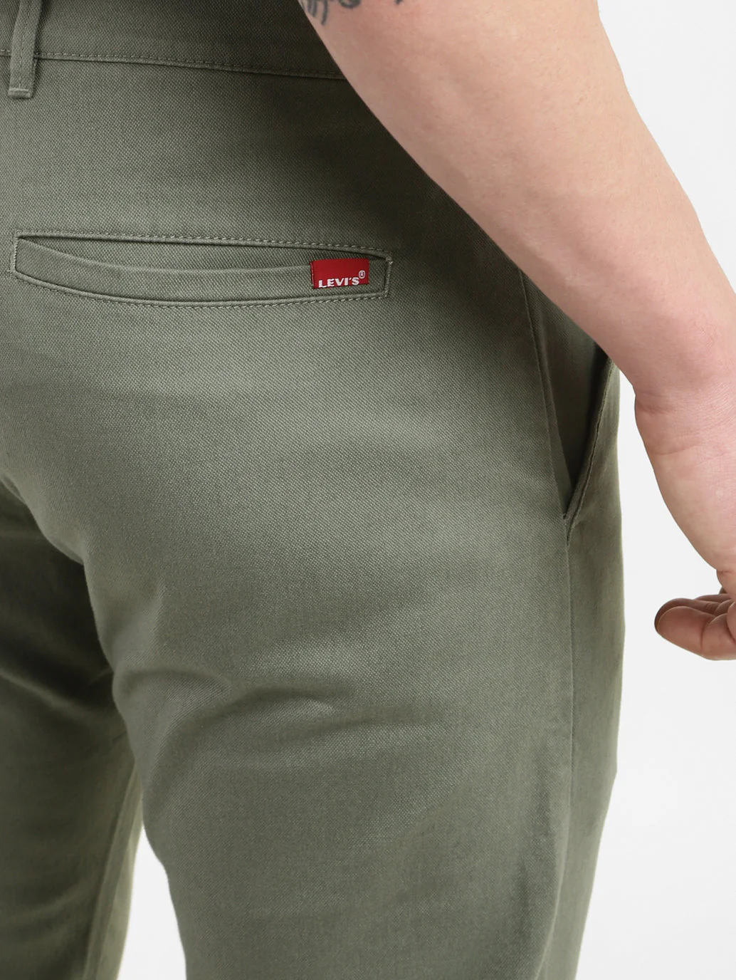 Men's Slim Tapered Fit Trousers - Image 6