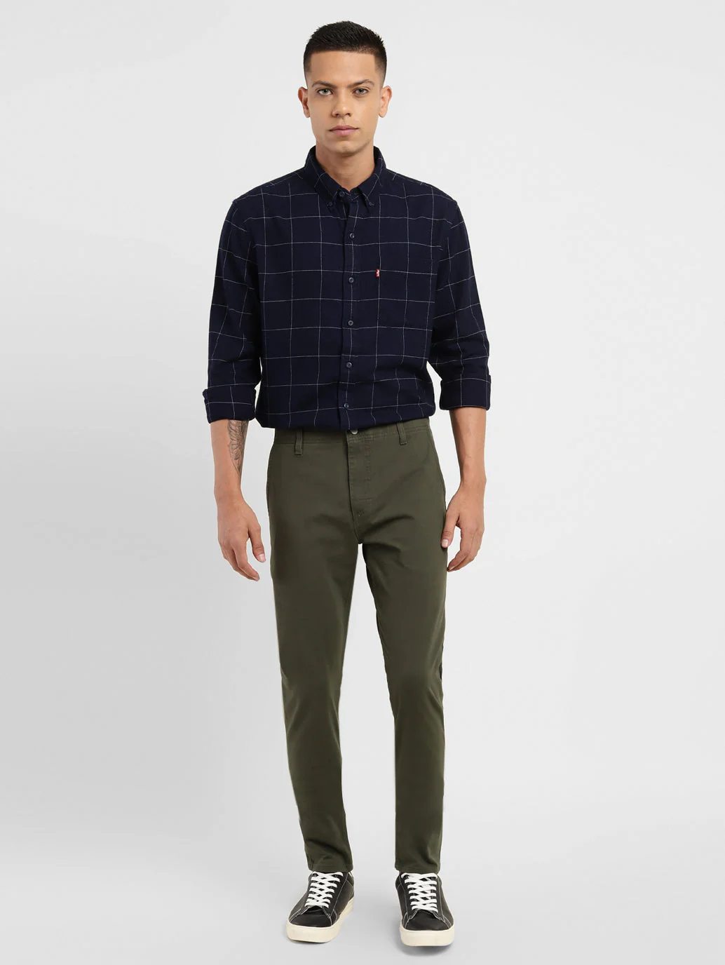 Men's Slim Tapered Fit Trousers - Image 7