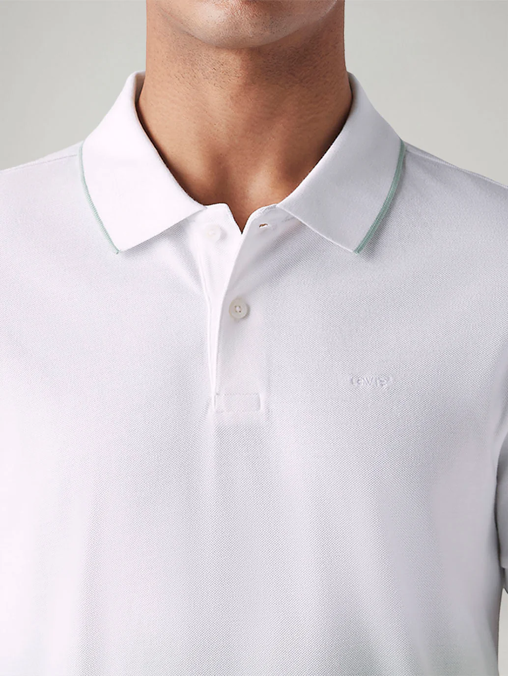 Men's Ombre Slim Fit Overdyed Pique Polo T-Shirt - Image 4