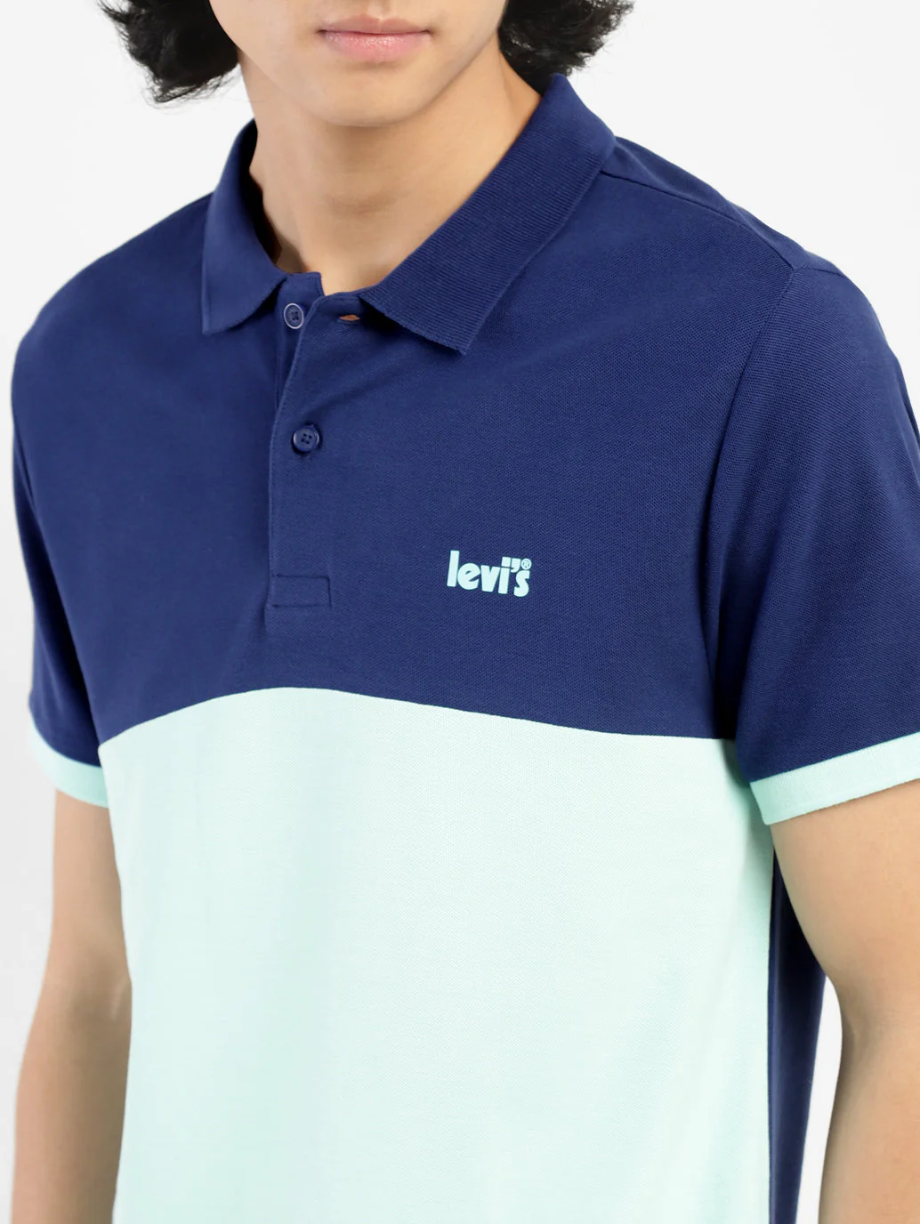 Men's Colorblock Polo T-shirt - Image 6