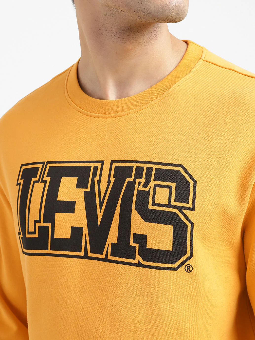 Men's Printed Crew Neck Sweatshirt - Image 5