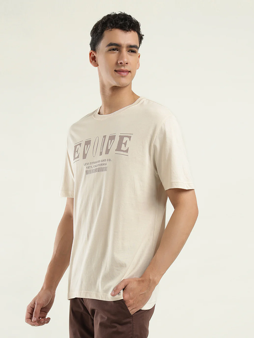 Men's Printed Crew Neck T-shirt - Image 5