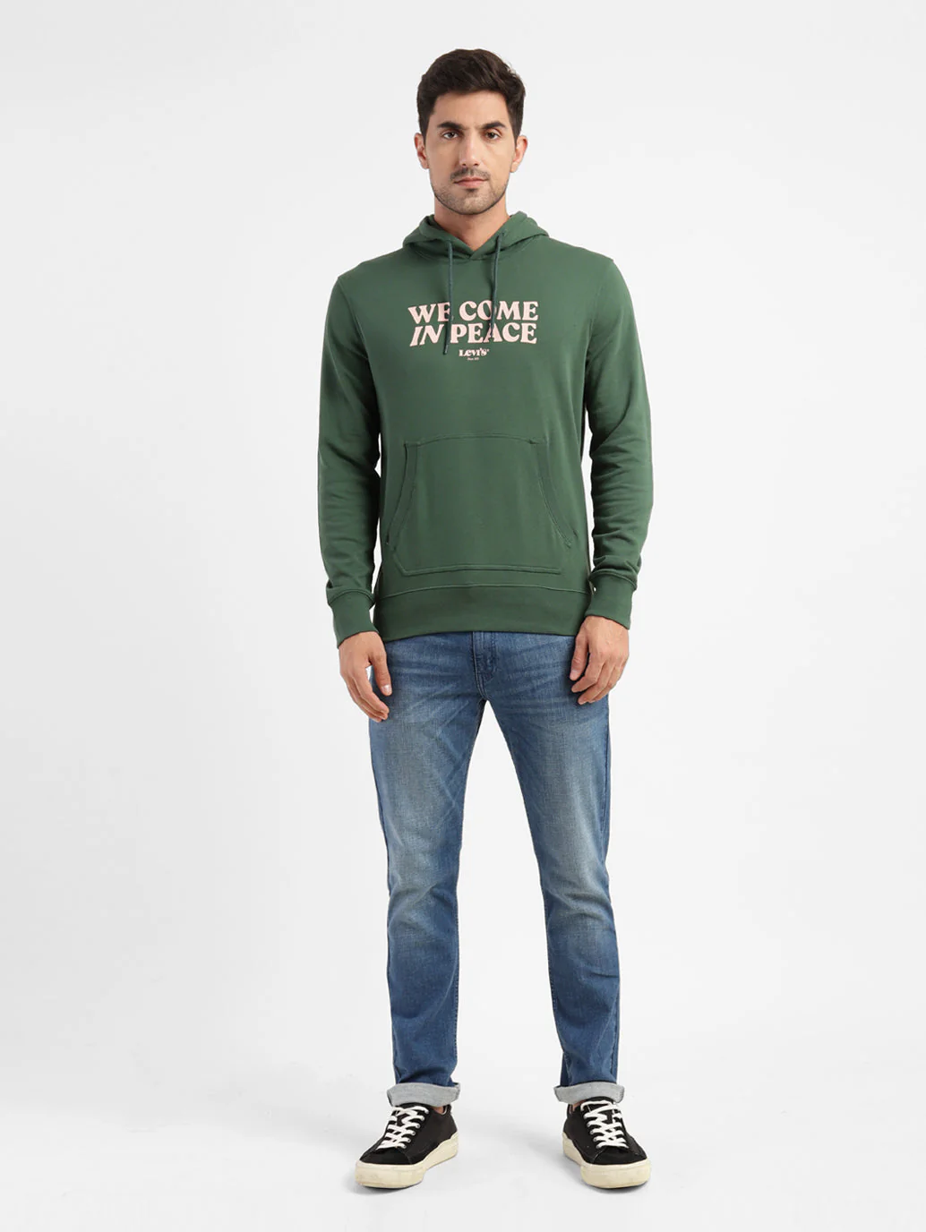 Men's Printed Hooded Sweatshirt - Image 5