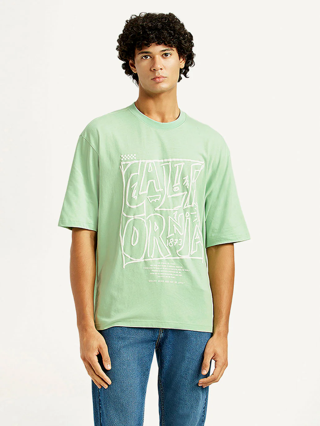 Men's Graphic Loose Fit T-Shirt - Image 5