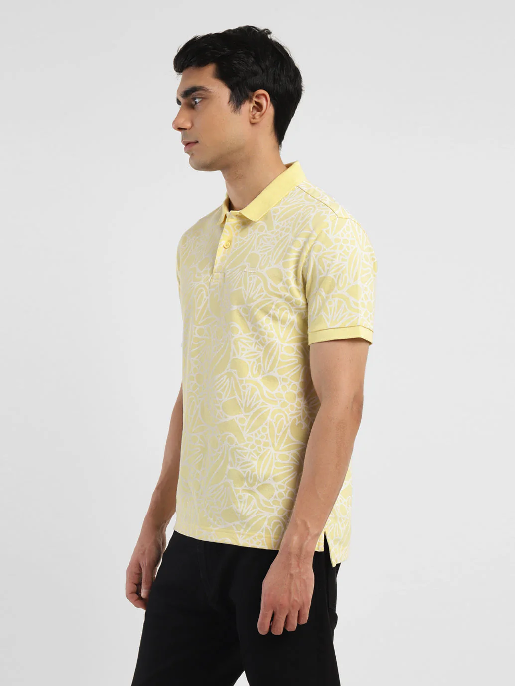 Men's Printed Polo T-shirt - Image 4