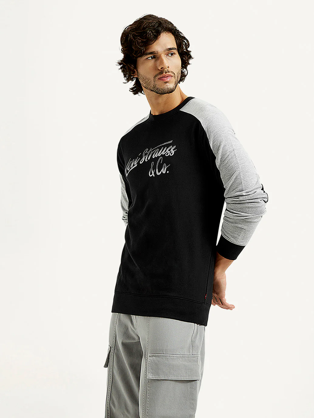Men's Printed Round Neck Sweatshirt - Image 5