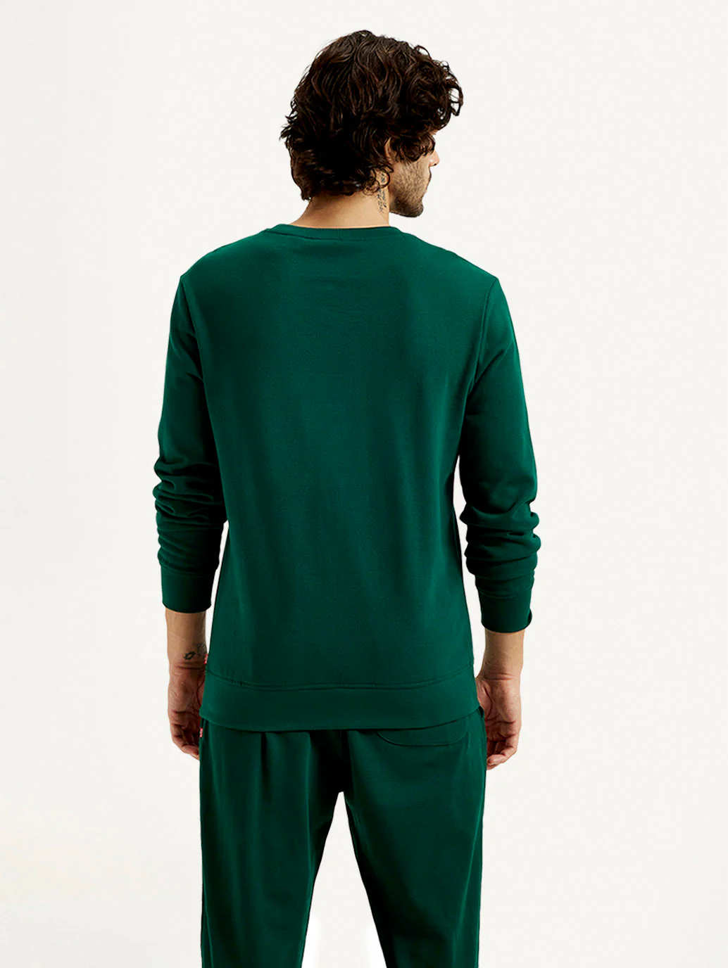 Men's Printed Round Neck Sweatshirt - Image 3