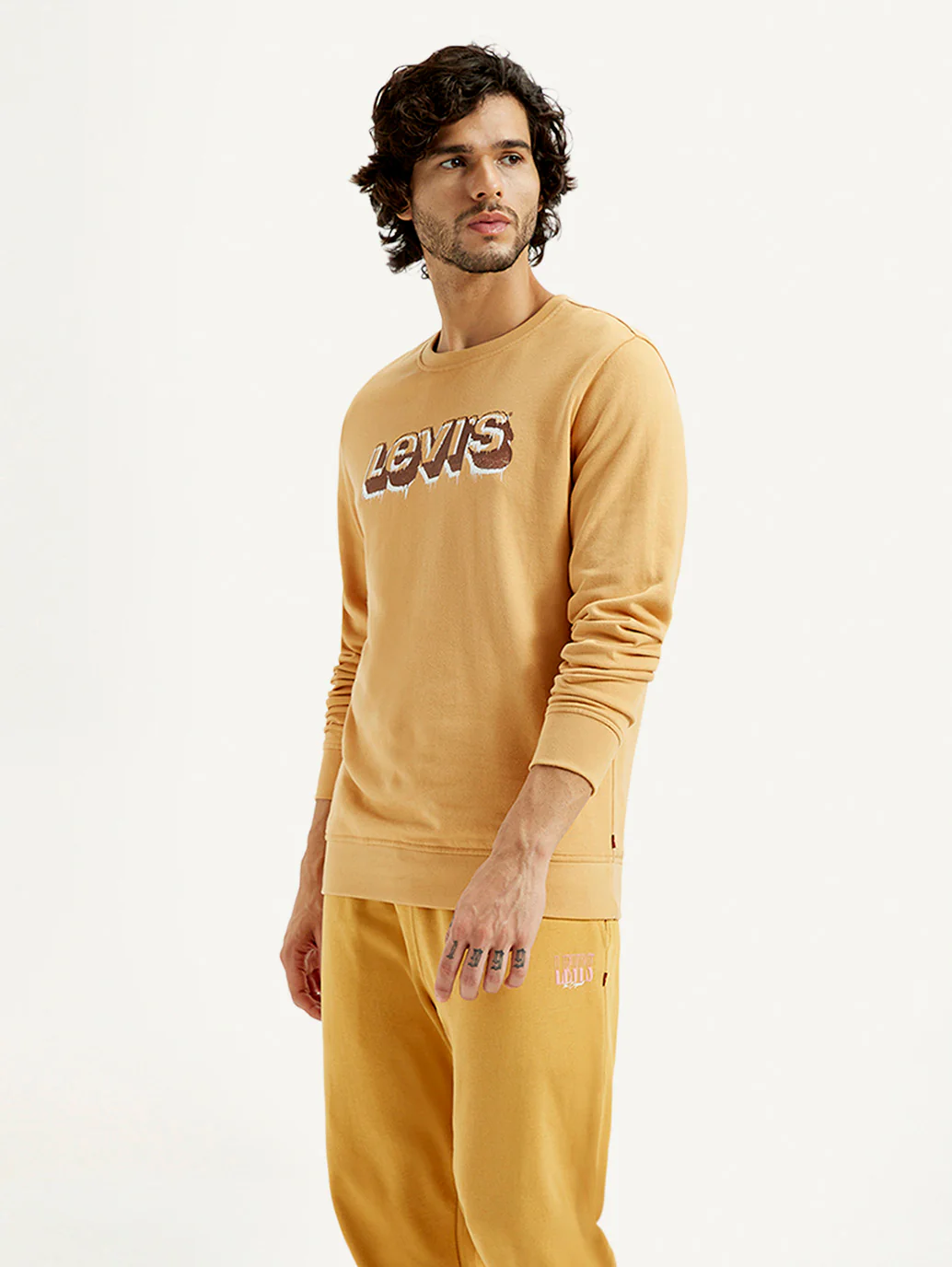 Men's Printed Round Neck Sweatshirt - Image 4