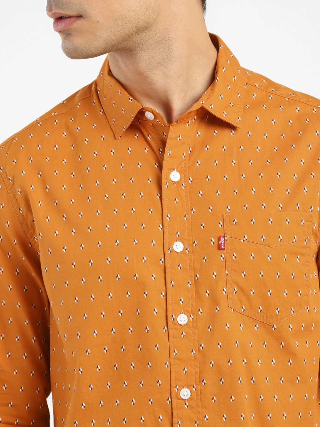 Men's Printed Slim Fit Shirt - Image 5
