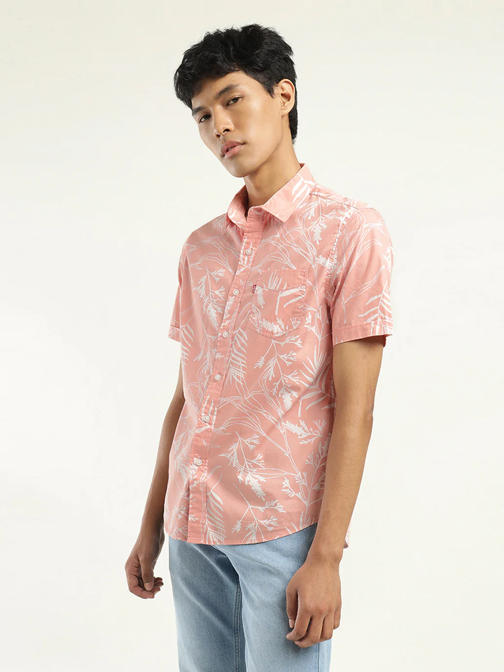 Men's Printed Slim Fit Shirt - Image 5
