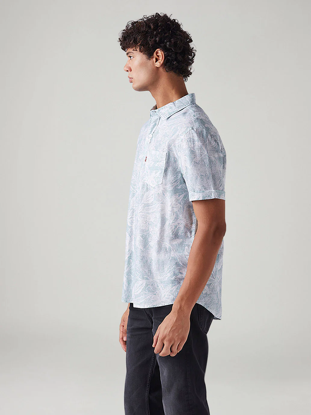 Men's Printed Slim Fit Shirt - Image 5