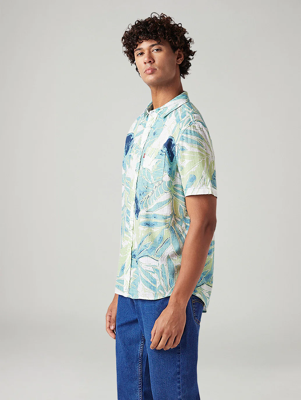 Men's Printed Slim Fit Shirt - Image 5