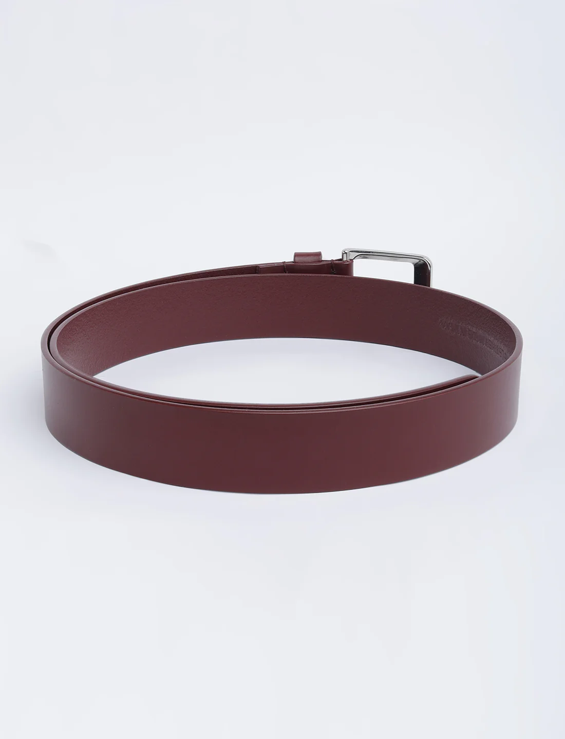 Men's Red Solid Belt - Image 5