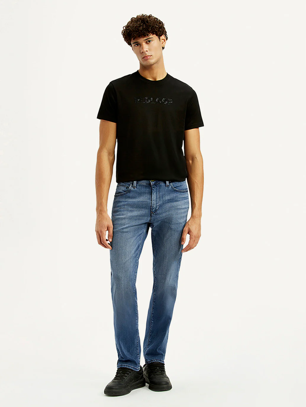 Men's Redloop 511 Blue Slim Fit Mid Rise Jeans - Image 2