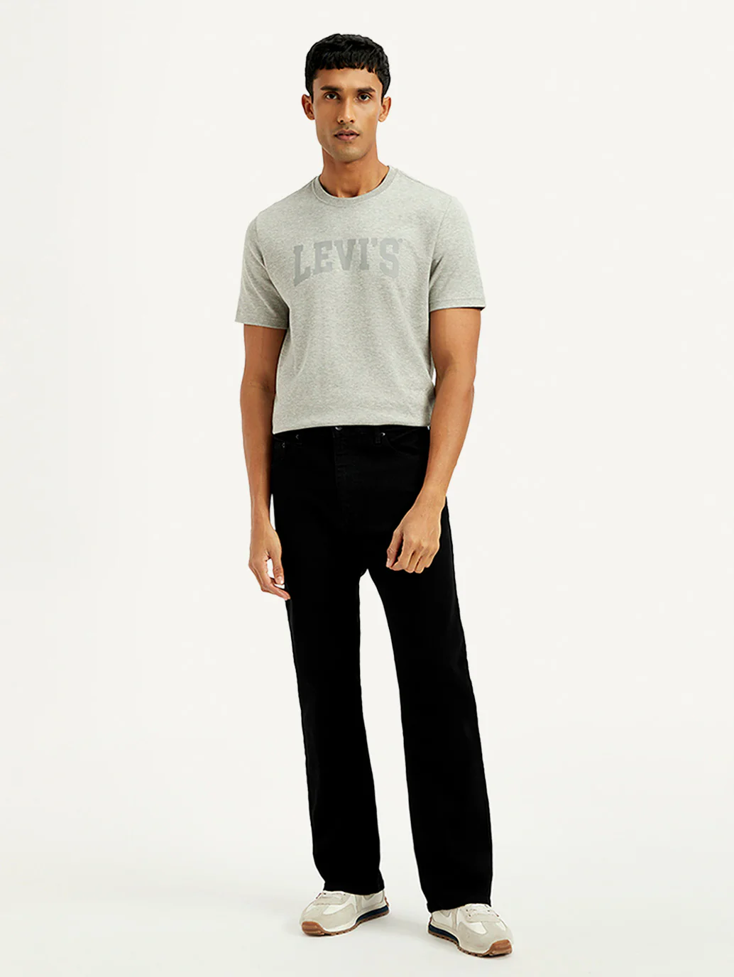 Men's 517 Black Bootcut Fit Mid Rise Jeans - Image 2
