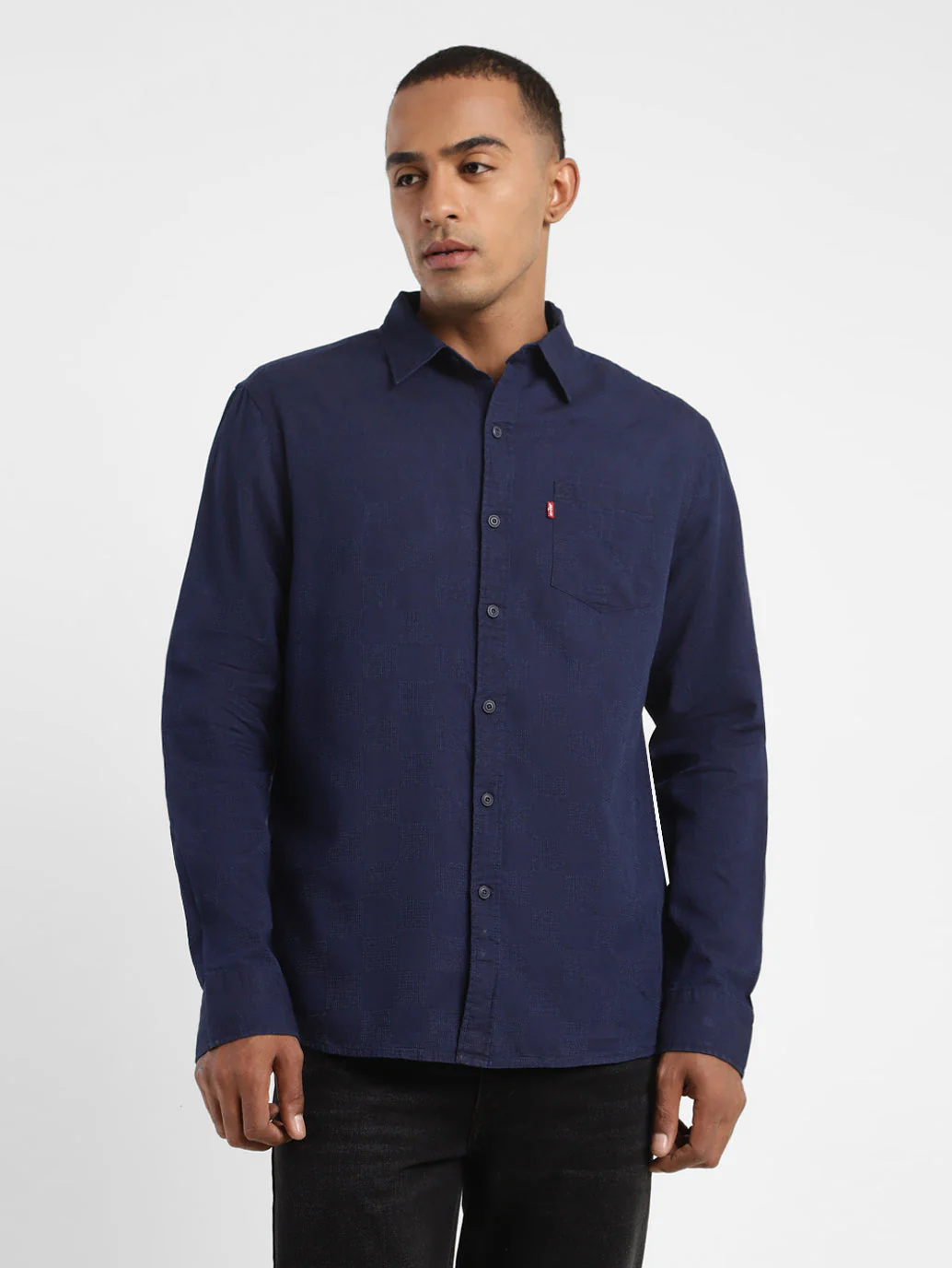 Men's Checkered Slim Fit Shirt