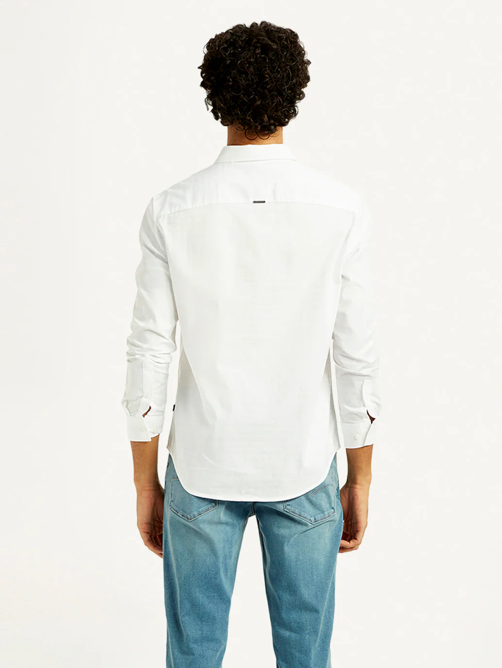 Men's Redloop Solid Slim Fit Shirt - Image 3