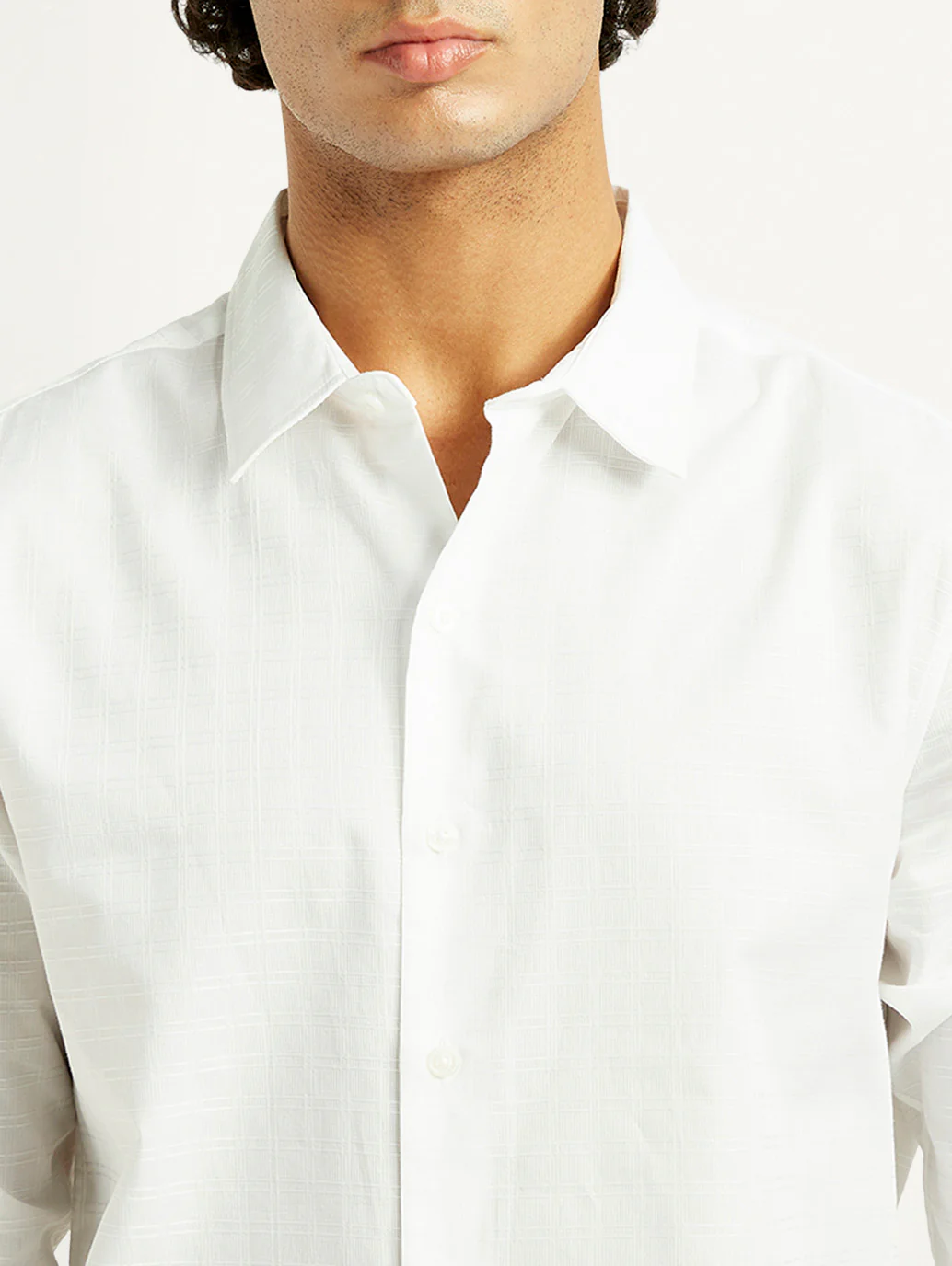 Men's Redloop Solid Slim Fit Shirt - Image 4