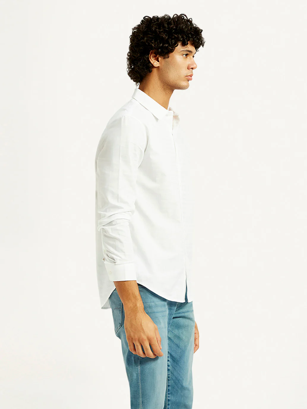 Men's Redloop Solid Slim Fit Shirt - Image 5