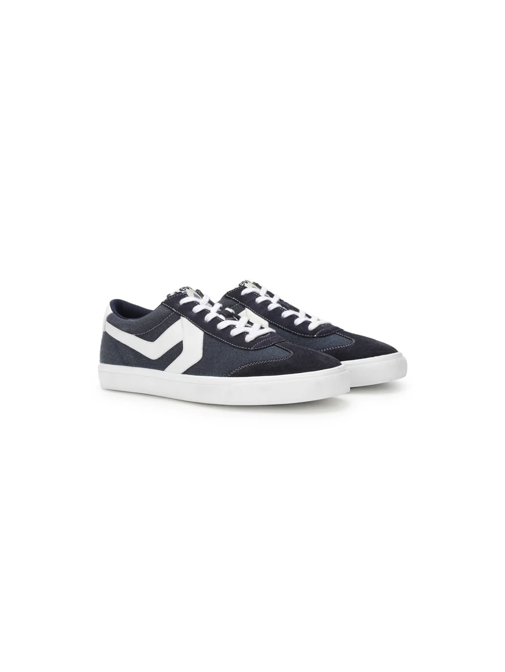 Men's Suede Navy Casual Shoes - Image 2