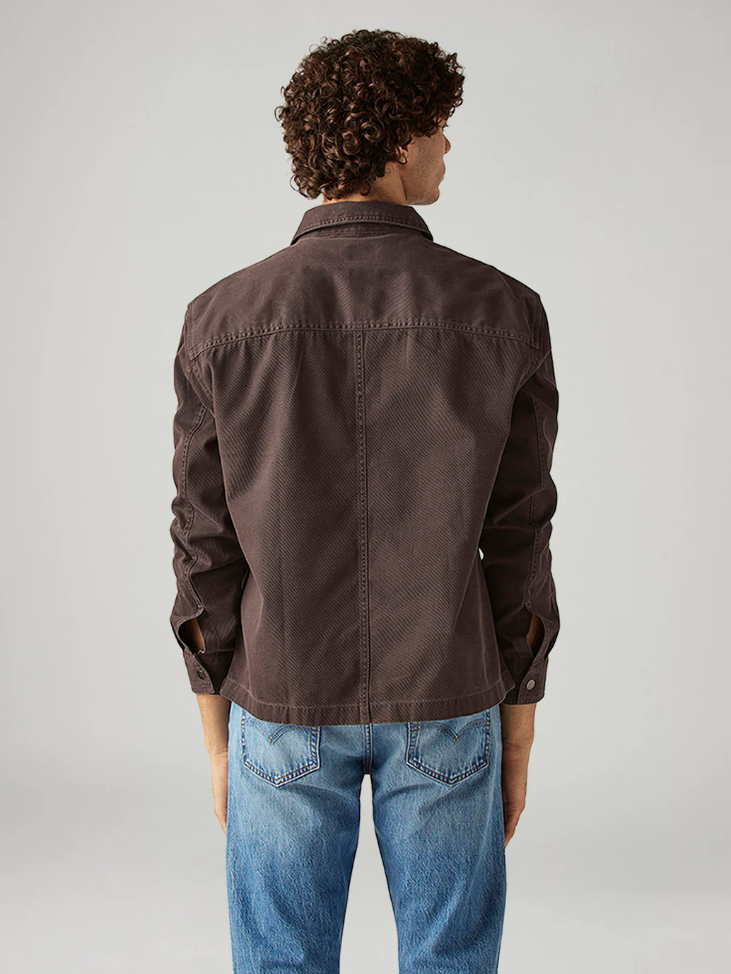 Men's Solid Boxy Fit Overdyed Shirt - Image 2