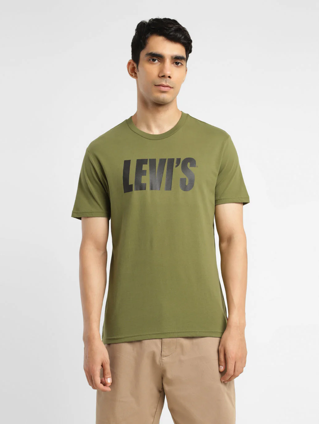 Men's Brand Logo Crew Neck T-shirt - Image 2