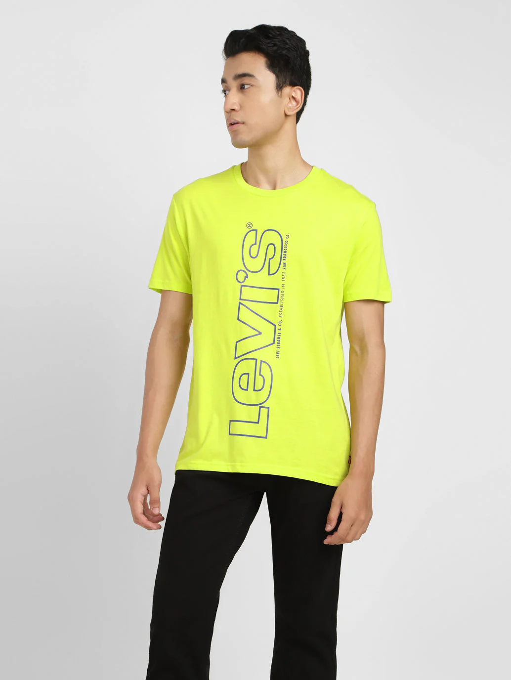 Men's Brand Logo Crew Neck T-shirt - Image 2