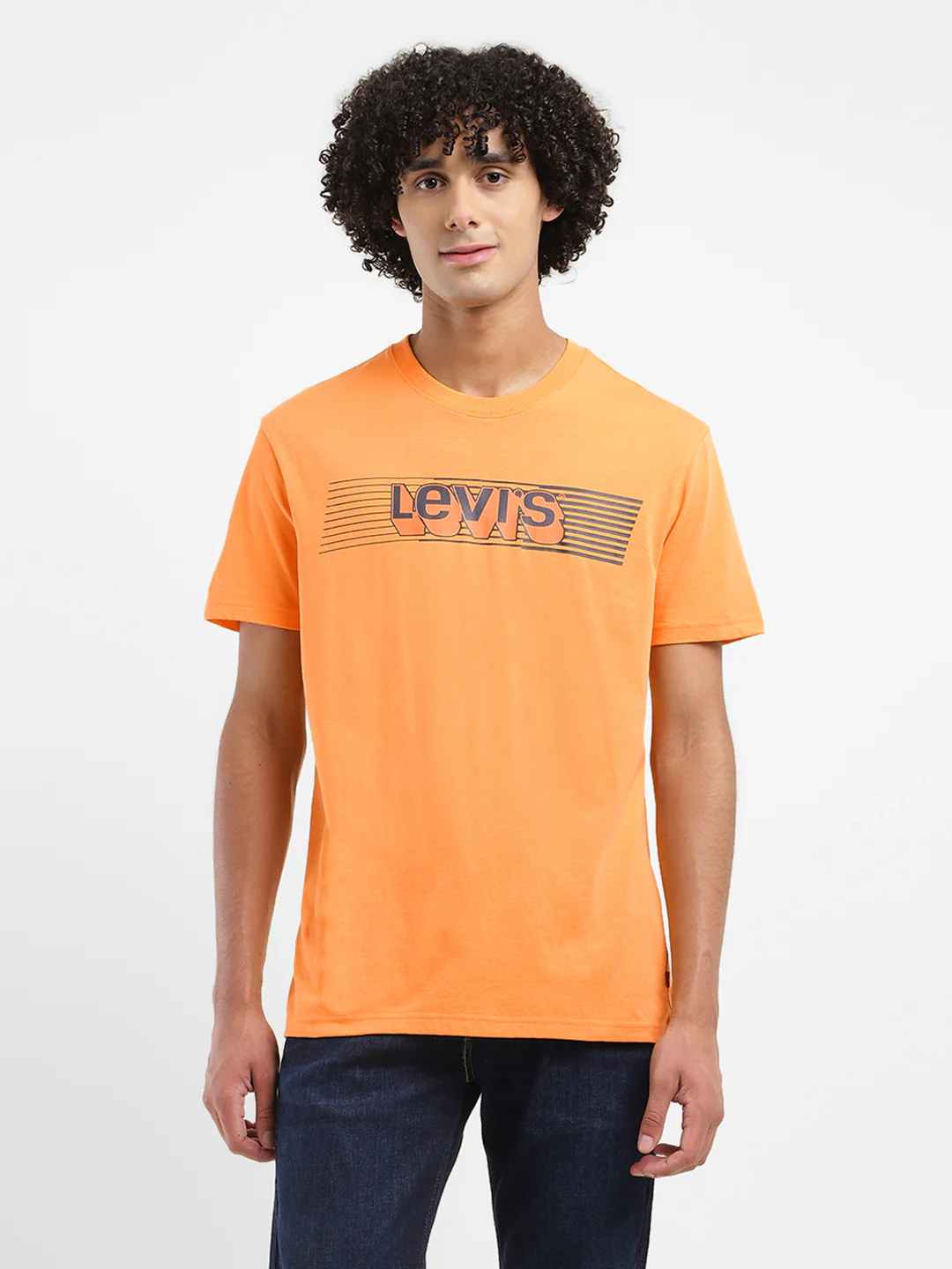 Men's Solid Crew Neck T-Shirt - Image 2
