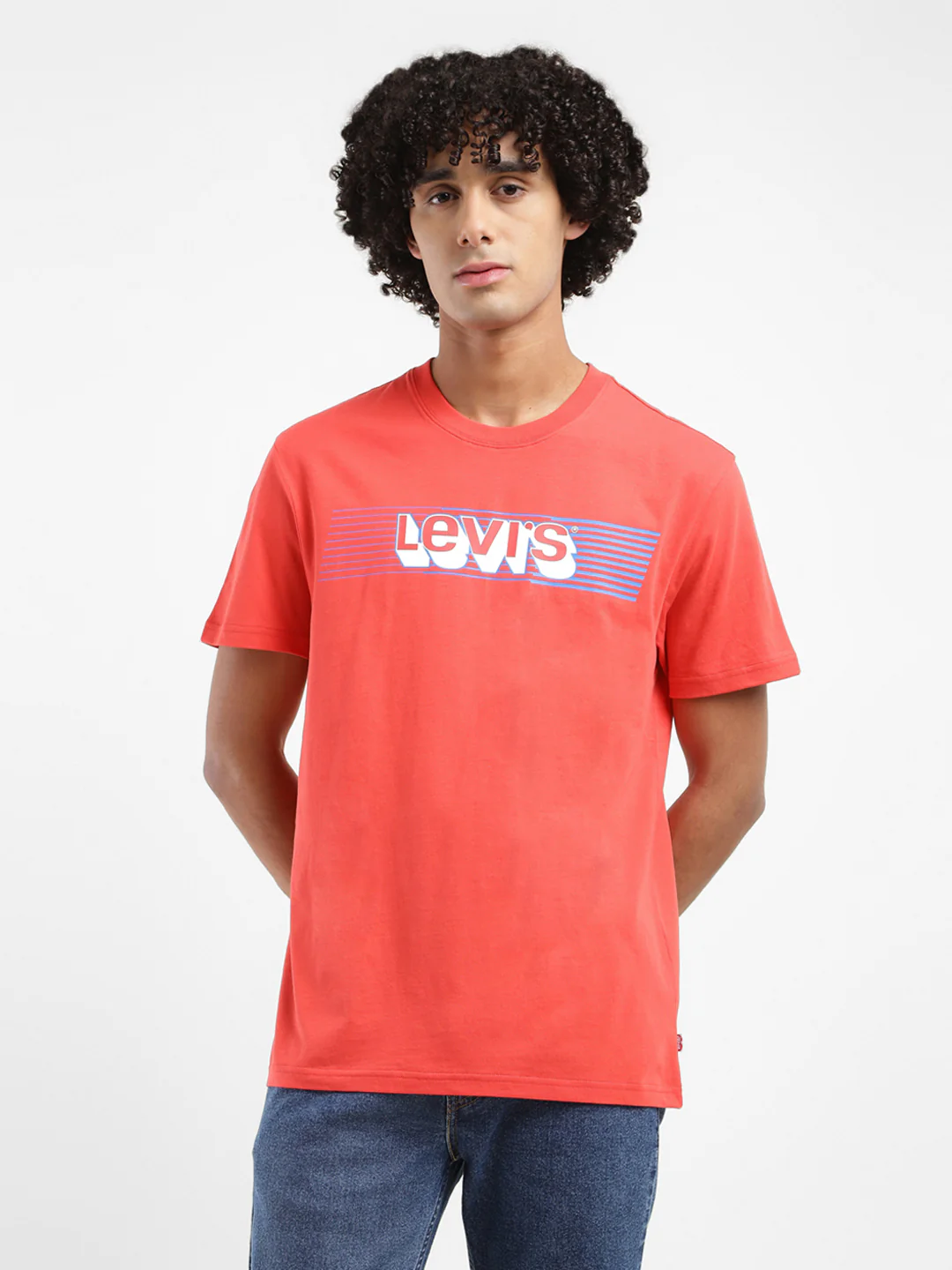 Men's Solid Crew Neck T-Shirt - Image 2