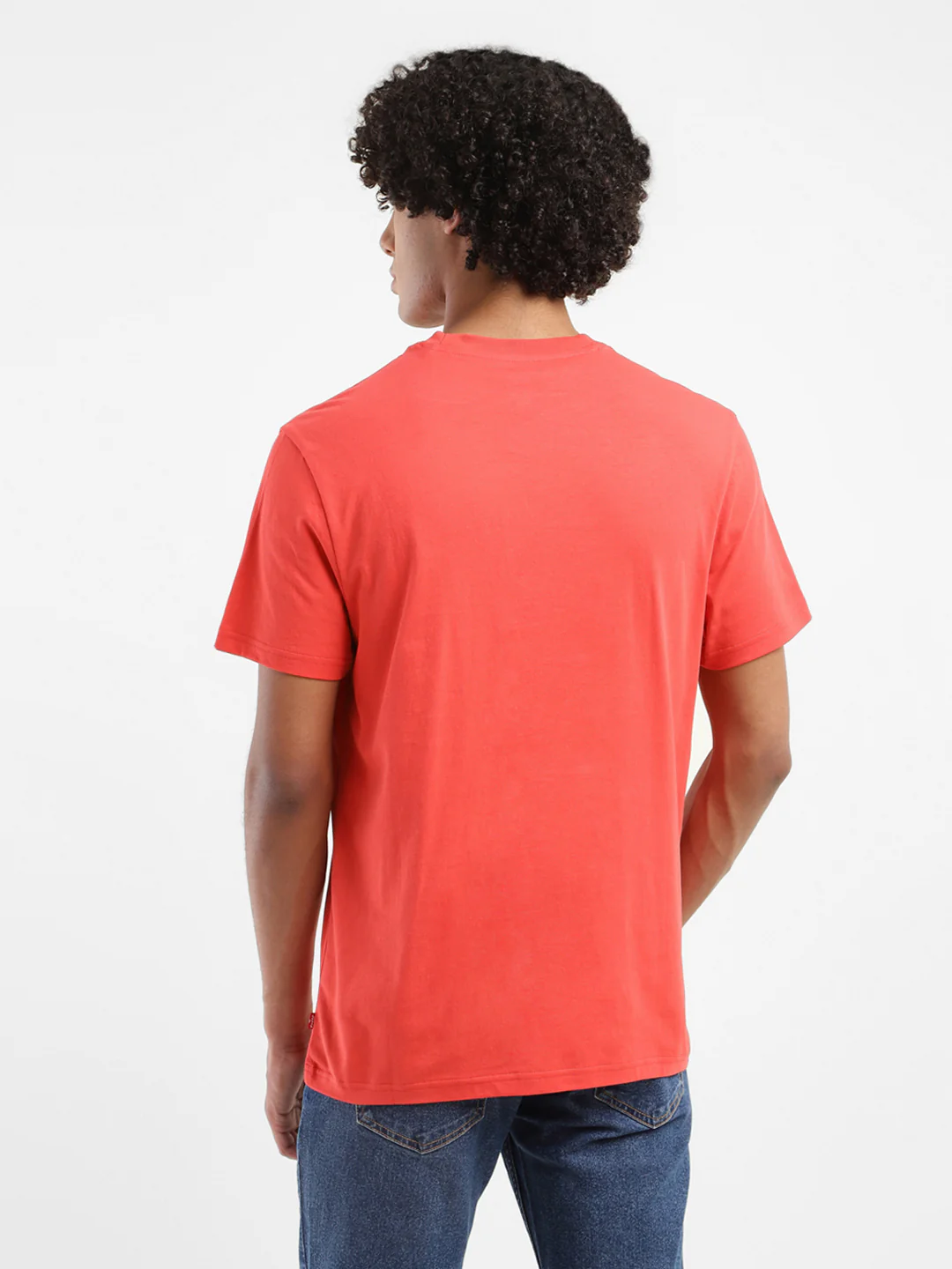 Men's Solid Crew Neck T-Shirt - Image 4