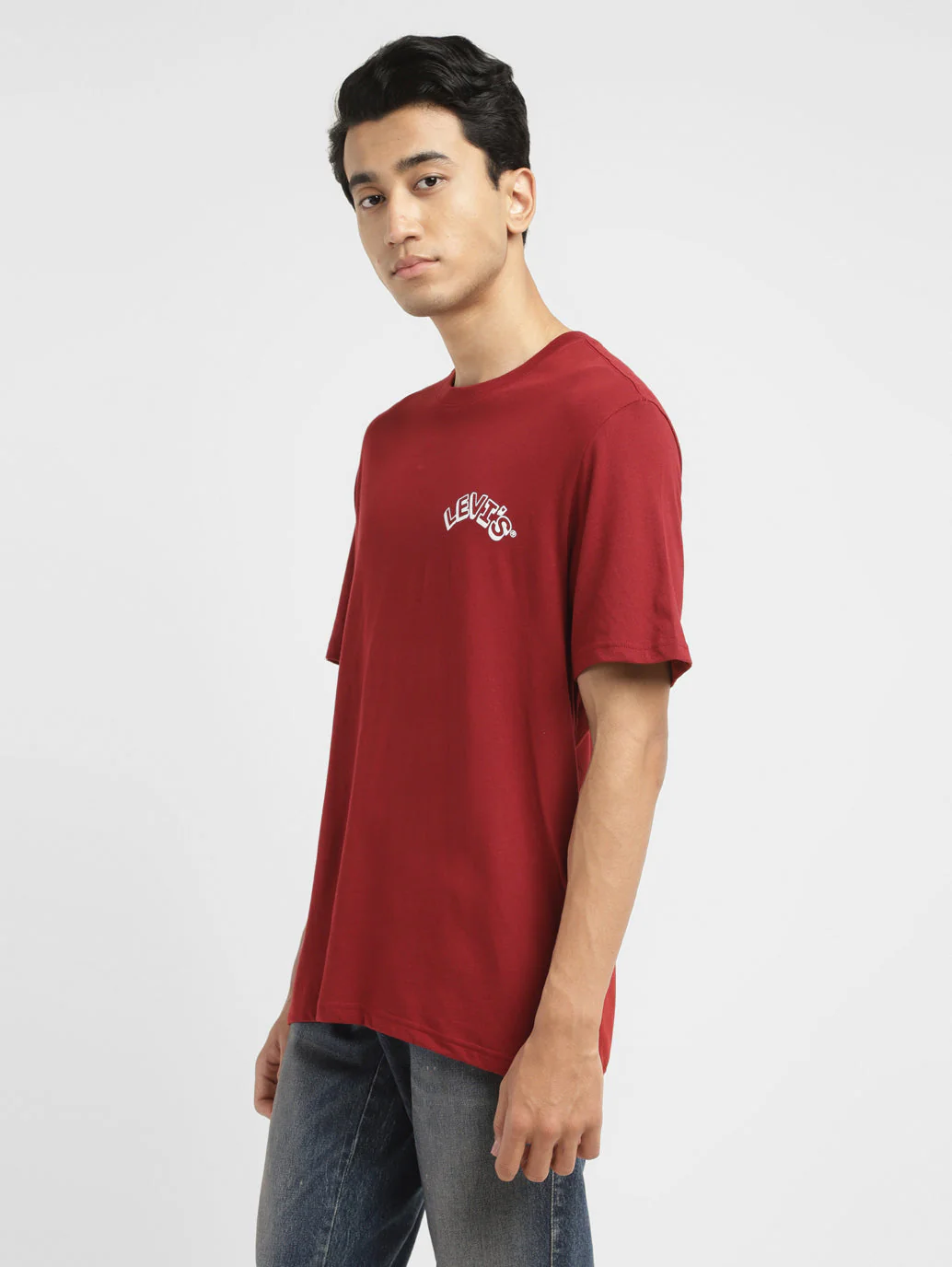 Men's Solid Crew Neck T-shirt - Image 5