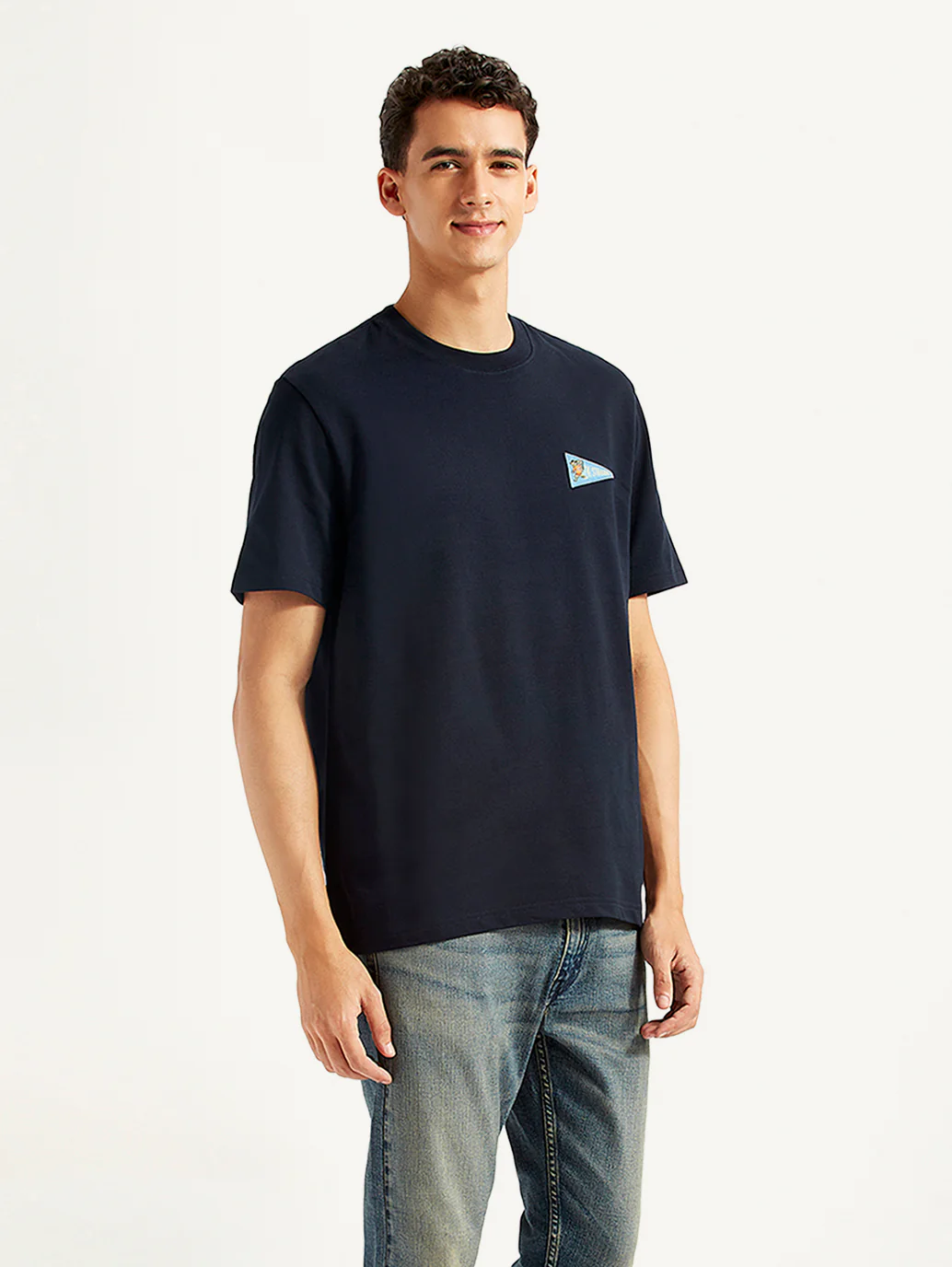 Men's Solid Crew Neck T-shirt - Image 5