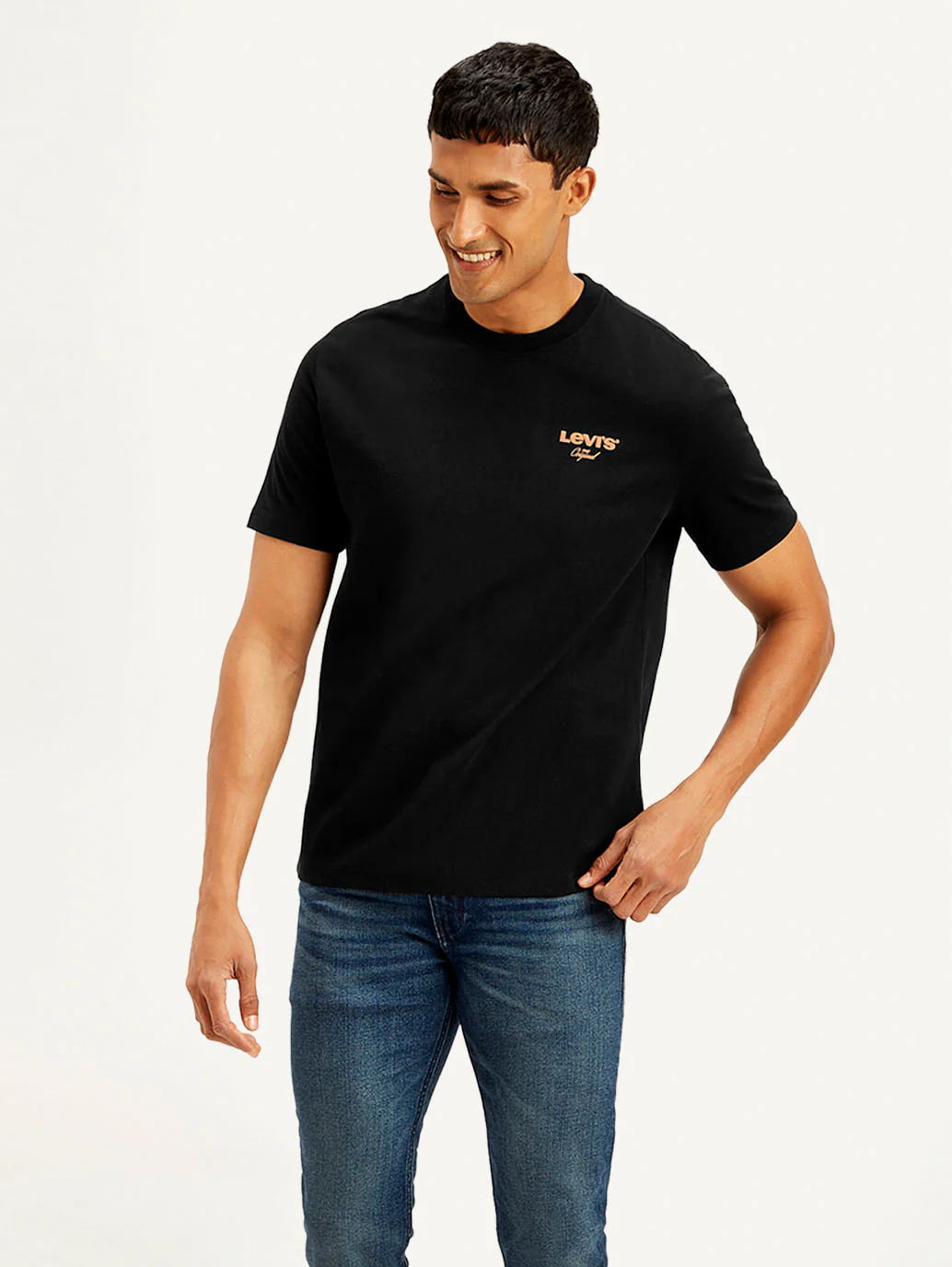 Men's Solid Crew Neck T-shirt