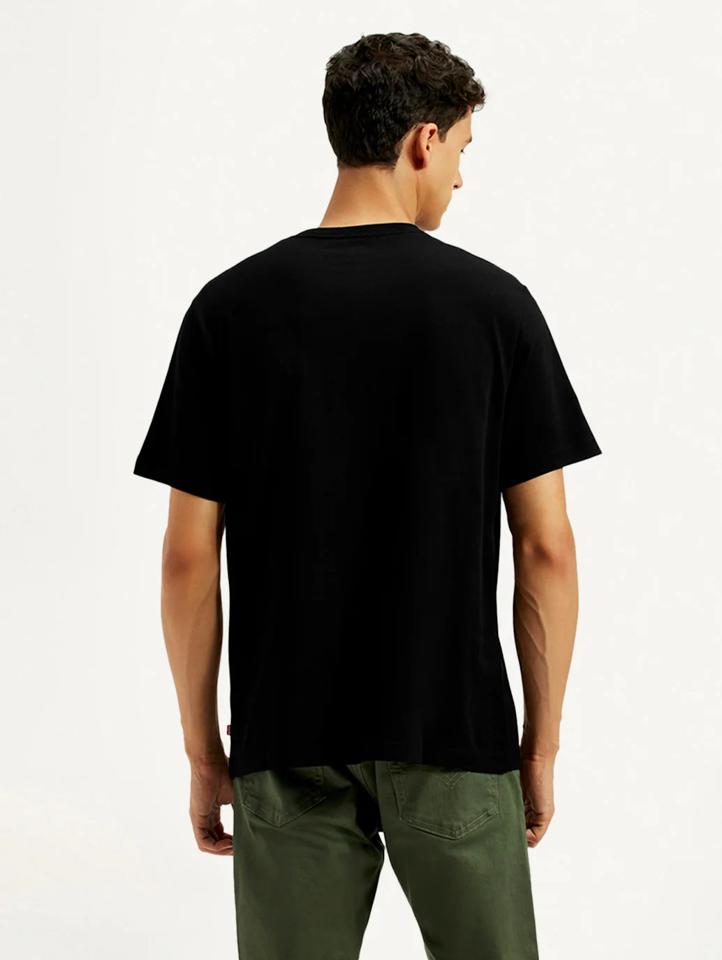 Men's Solid Crew Neck T-shirt - Image 2